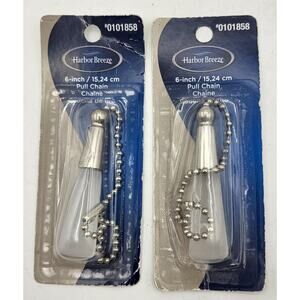 Harbor Breeze 6" Pull Chain Model 40365 Set of 2 NEW